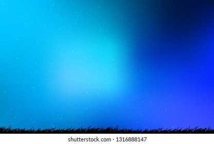 Light BLUE vector texture with milky way stars. Shining illustration with sky stars on abstract template. Pattern for astronomy websites. - Shutterstock ID 1316888147