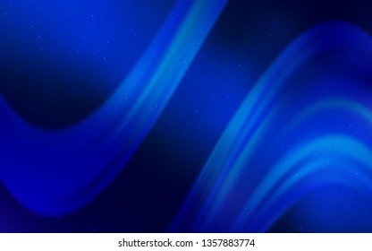 Light BLUE vector texture with milky way stars. Modern abstract illustration with Big Dipper stars. Best design for your ad, poster, banner.