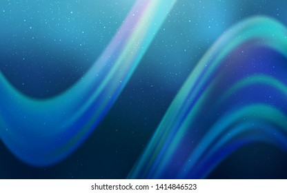 Light BLUE vector texture with milky way stars. Modern abstract illustration with Big Dipper stars. Pattern for astronomy websites.