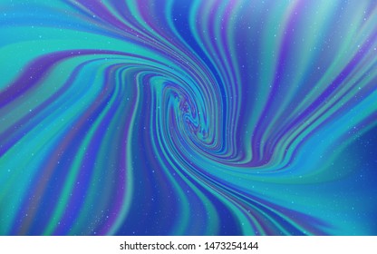 Light BLUE vector texture with milky way stars. Blurred decorative design in simple style with galaxy stars. Pattern for astrology websites.