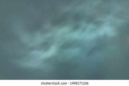 Light BLUE vector texture with milky way stars. Modern abstract illustration with Big Dipper stars. Best design for your ad, poster, banner.