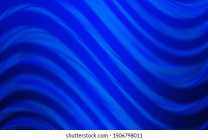Light BLUE vector texture with milky way stars. Glitter abstract illustration with colorful cosmic stars. Pattern for astrology websites.