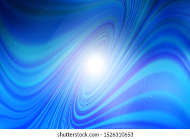 Light BLUE vector texture with milky way stars. Shining illustration with sky stars on abstract template. Template for cosmic backgrounds.