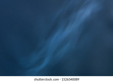 Light BLUE vector texture with milky way stars. Blurred decorative design in simple style with galaxy stars. Smart design for your business advert.