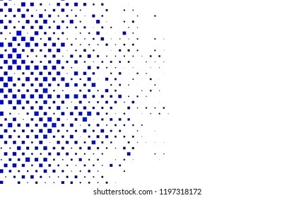 Light BLUE vector texture in rectangular style. Decorative design in abstract style with rectangles. Modern template for your landing page.