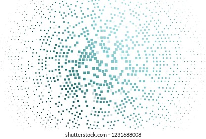 Light BLUE vector texture in rectangular style. Glitter abstract illustration with rectangular shapes. Smart design for your business advert.