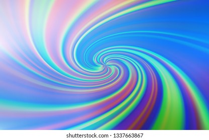 Light BLUE vector texture with wry lines. Shining colorful illustration in simple style. Pattern for your business design.