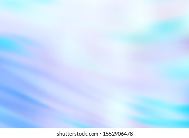 Light BLUE vector texture with wry lines. Geometric illustration in abstract style with gradient.  Abstract design for your web site.