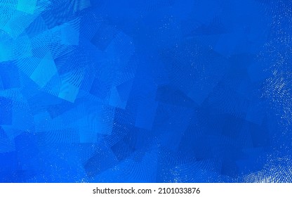 Light BLUE vector texture with wry lines. Colorful abstract illustration with gradient lines. A sample for your ideas.