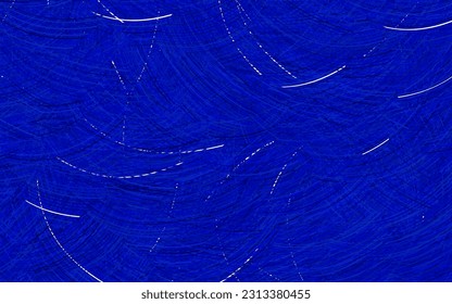 Light BLUE vector texture with wry lines. Colorful geometric sample with gradient lines.  A sample for your ideas.