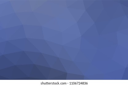 Light BLUE vector triangle mosaic background. Brand new colored illustration in blurry style with gradient. A completely new template for your business design.