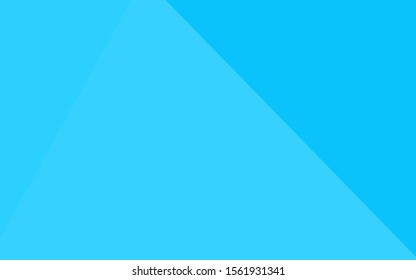 Light BLUE vector triangle mosaic template. A vague abstract illustration with gradient. Polygonal design for your web site.