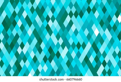 Light BLUE vector triangle mosaic background. Colorful illustration in abstract style with gradient. A completely new template for your business design.
