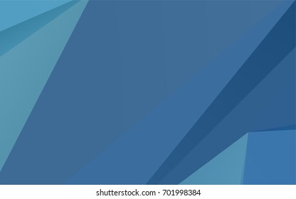 Light BLUE vector triangle mosaic template. Colorful illustration in abstract style with gradient. Brand-new style for your business design.