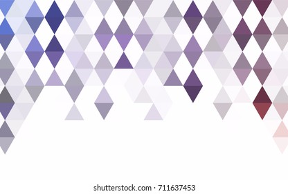 Light BLUE vector triangle mosaic pattern. Glitter abstract illustration with an elegant design. A completely new design for your business.