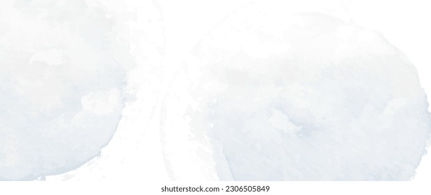 Light blue vector watercolor art background. Hand drawn vector texture. Pastel color watercolour banner. Template for flyers, cards, poster, cover.