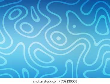 Light BLUE vector zentangle elegant template. A completely new color illustration in doodle style. The completely new template can be used for your brand book.