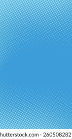 Light blue vertical background halftone waves. Suitable for comics, prints, posters, etc.