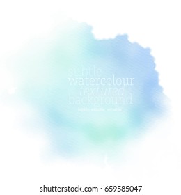 light blue watercolor