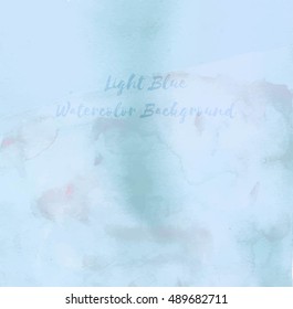 Light Blue Watercolor Background