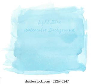 Light Blue Watercolor Background