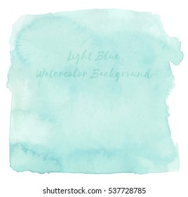 Light Blue Watercolor Background