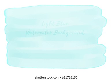 Light Blue Watercolor Background