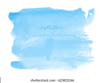 Light Blue Watercolor Background