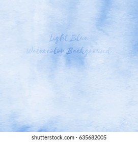 Light Blue Watercolor Background