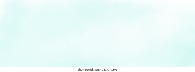 Light blue watercolor background for textures backgrounds and web banners design
