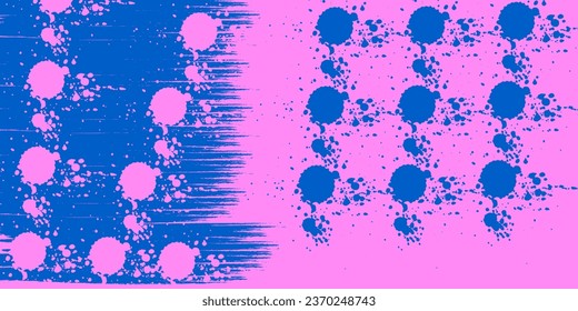 Light blue watercolor spots brush strokes graphic effect background design element for illustration background