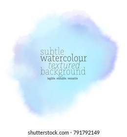 light blue watercolor stain