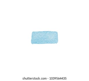 light blue watercolor vector backdrop for cute design tag, business card, invitation, web , text and logo isolated on transparent background. color like turquoise , serenity, aqua sky