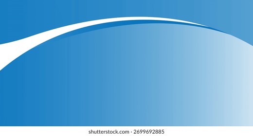 Fondo abstracto de la onda azul claro. Ilustración vectorial