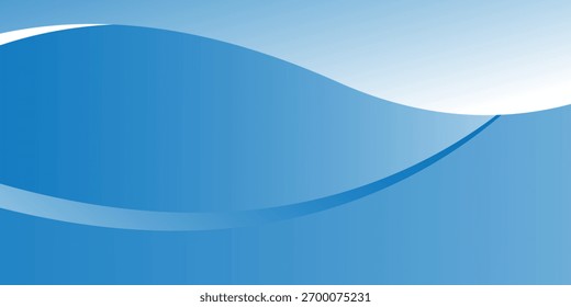 Light blue wave abstract backround. Vector illustration