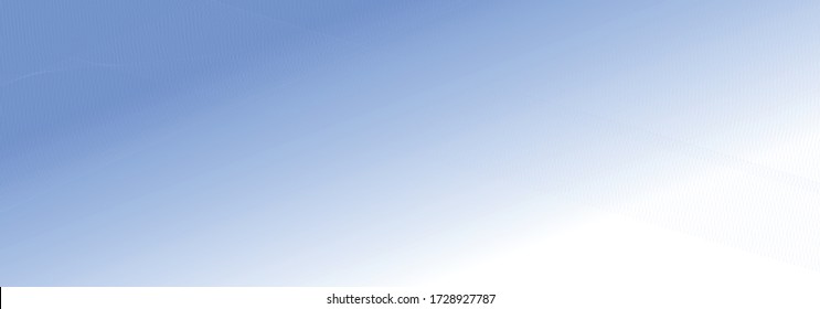 Light blue and white color gradient, empty blank vector background, header banner template, wavy lines, technology modern concept