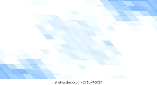 Azul claro y blanco de alta tecnología de fondo con Formas geométricas de color gris claro y gradiente para la tecnología - diseños relacionados.