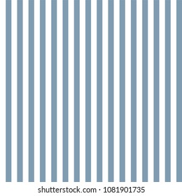 Light Blue and White Stripes Seamless Pattern - Narrow vertical light blue and white stripes seamless pattern