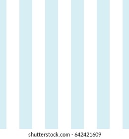 Light Blue And White Vertical Stripes Seamless Pattern