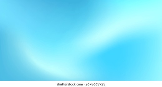 Fondo azul claro del Vector del gradiente del cielo del invierno. Fondo moderno con una sensación luminosa y aireada, perfecto para la tecnología o los diseños con temática acuática