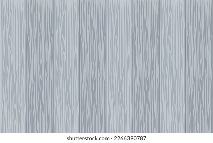 Light blue wood background. Texture of light brown wooden planks. Vector illustration.