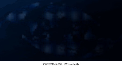 Light blue world map on city and business graph background, Elements of this image furnished by NASA