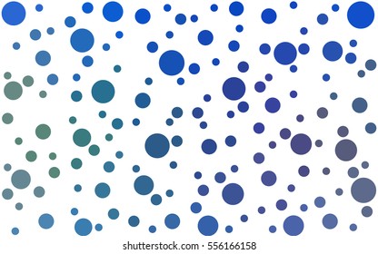 Light Blue Yellow abstract seamless pattern with circles. Geometry pattern for fabric. Textile background. Stock vector.