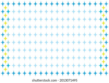 Light Blue and Yellow Diamond Shape Argyle Pattern Background