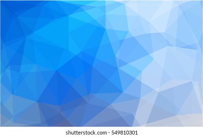 Light Blue Yellow Pattern. Seamless triangular template. Geometric sample. Repeating routine with triangle shapes. Seamless texture for your design. Pattern can be used for background.