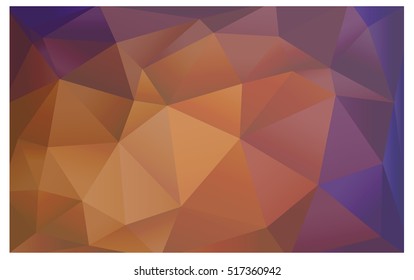 Light Blue Yellow polygonal illustration, which consist of triangles. Triangular pattern for your business design. Geometric background in Origami style with gradient. 
