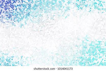 Light Blue, Yellow vector abstract textured polygonal background. Blurry rectangular design. The pattern with repeating rectangles can be used for background.