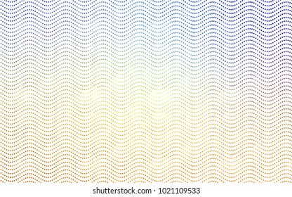 Light Blue, Yellow vector abstract pattern with circles. Geometry template for your business design. Background with colored spheres.