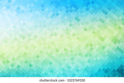 Light Blue, Yellow vector abstract curved pattern. An elegant bright illustration with gradient. The textured pattern can be used for background.