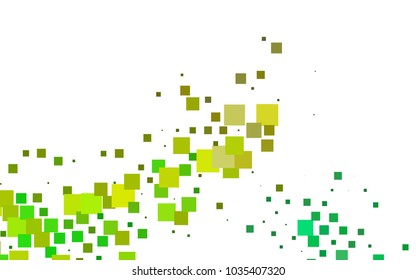 Light Blue, Yellow vector abstract textured polygonal background. Blurry rectangular design. The pattern with repeating rectangles can be used for background.